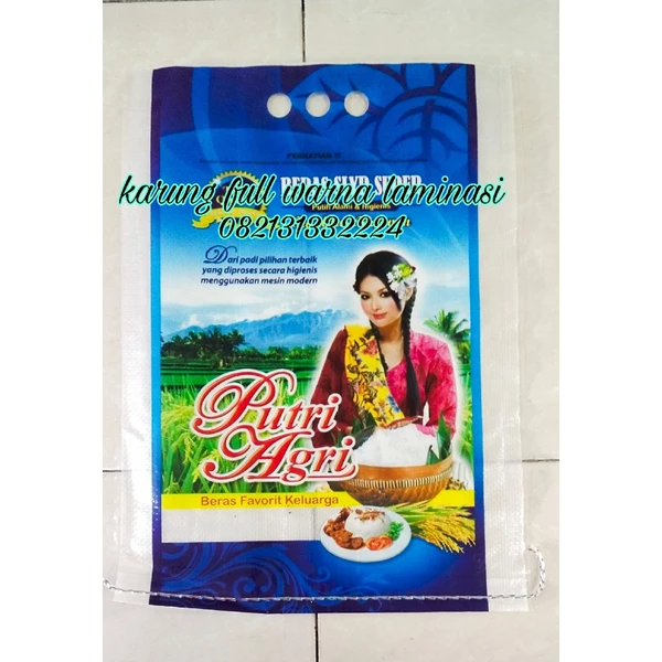 PT Sinar Surya Abadi Sejahtera Karung Printing laminating beras 5 kg 082131332224